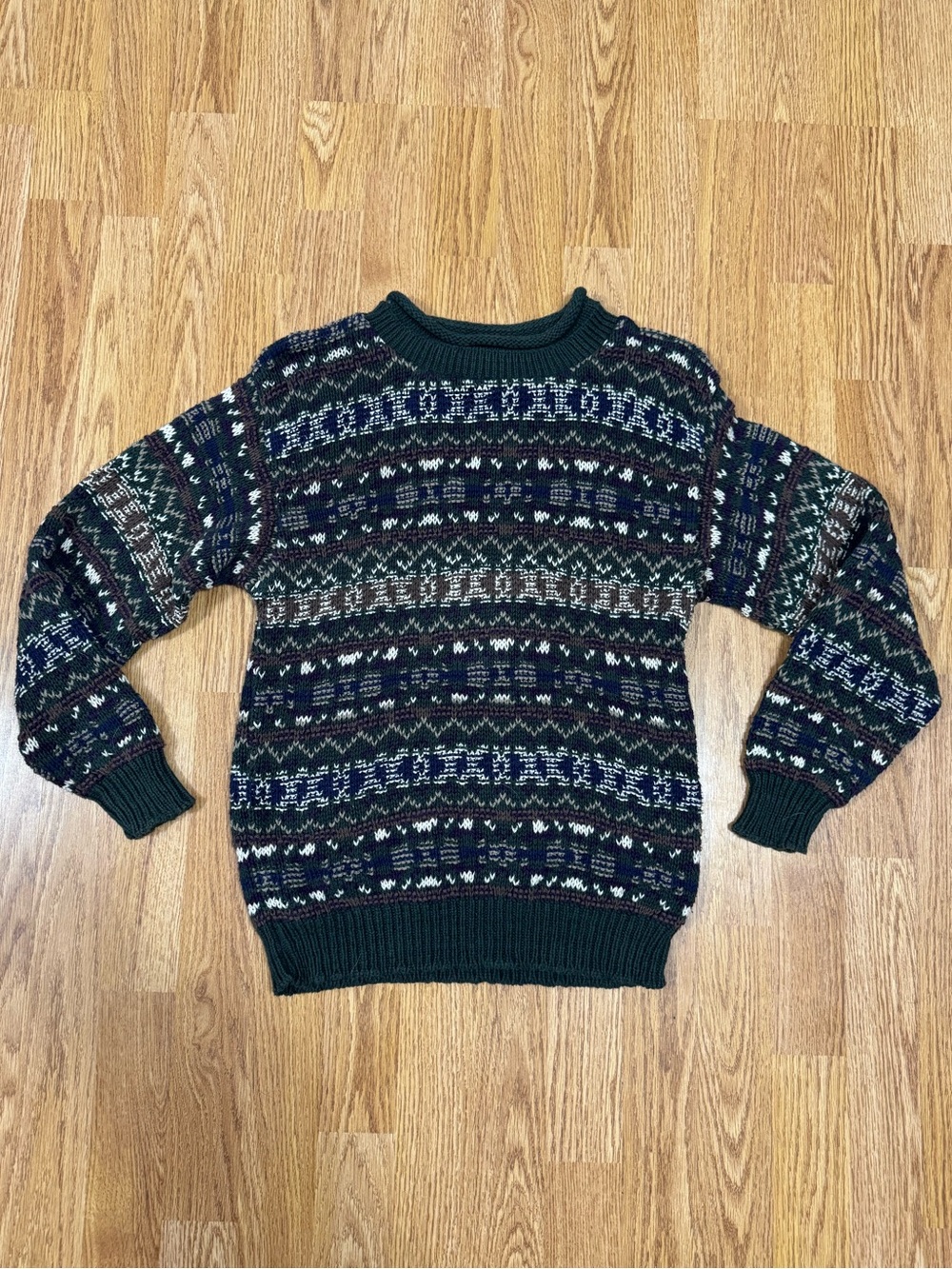 Vintage Winona 100% Cotton Soft - No Scratch Knit Sweater